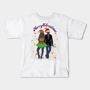 Mrs and Mr Christmas, Christmas gifts, Holiday day gifts, Christmas gifts for women Kids T-Shirt